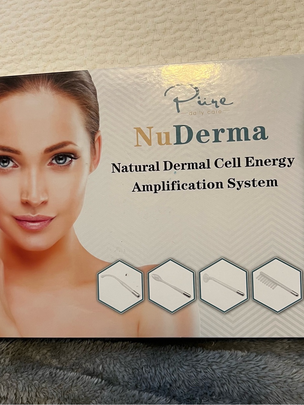 PURE NuDerma:  Dermal Cell Energy Amplification System - White